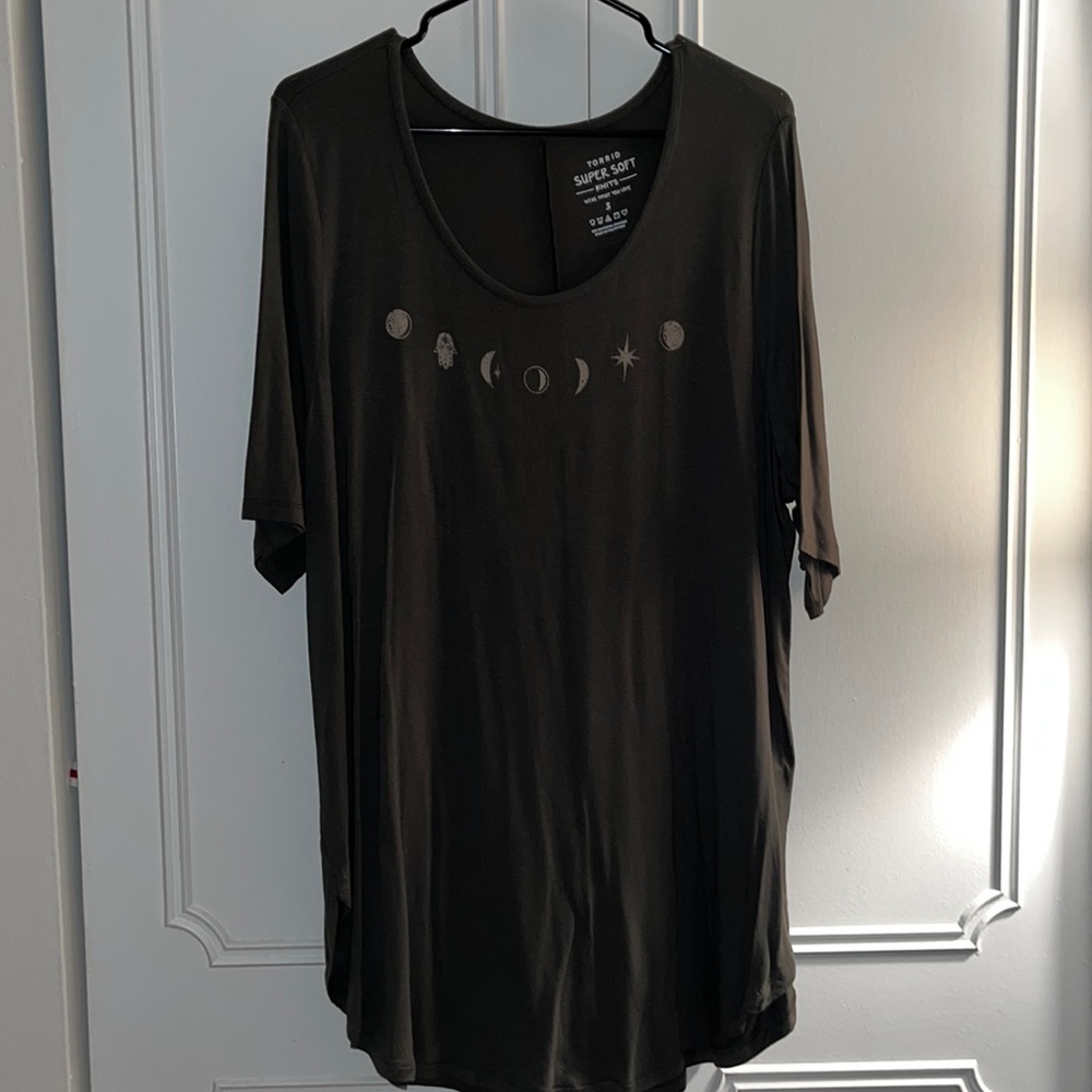 Torrid Army Green Tunic